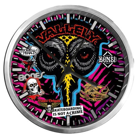PENDULE SKATE : VALLELY VERT STICKER