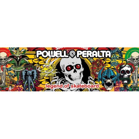 PLAQUE DECO SKATE : POWELL PATCHWORK