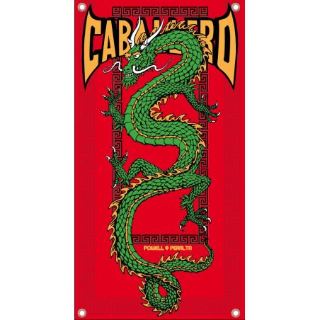 BACHE SKATE : CAB CHINESE DRAGON : ROUGE/VET/ORANGE