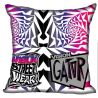 COUSSIN SKATE : VISION GATOR ROSE/BLEU/NOIR