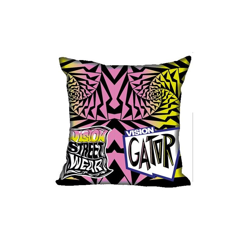 COUSSIN SKATE : VISION GATOR NOIR ROSE/JAUNE
