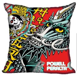 COUSSIN SKATE : CAB CHINESE AQUA/ROUGE